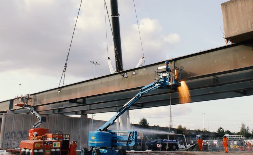 Spectacular video shows HS2 contractors remove disused bridge to prepare for the new high speed rail route into Birmingham